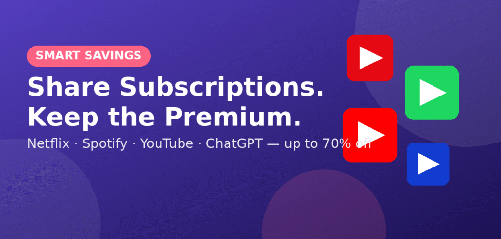 GamsGo shared subscriptions hero banner