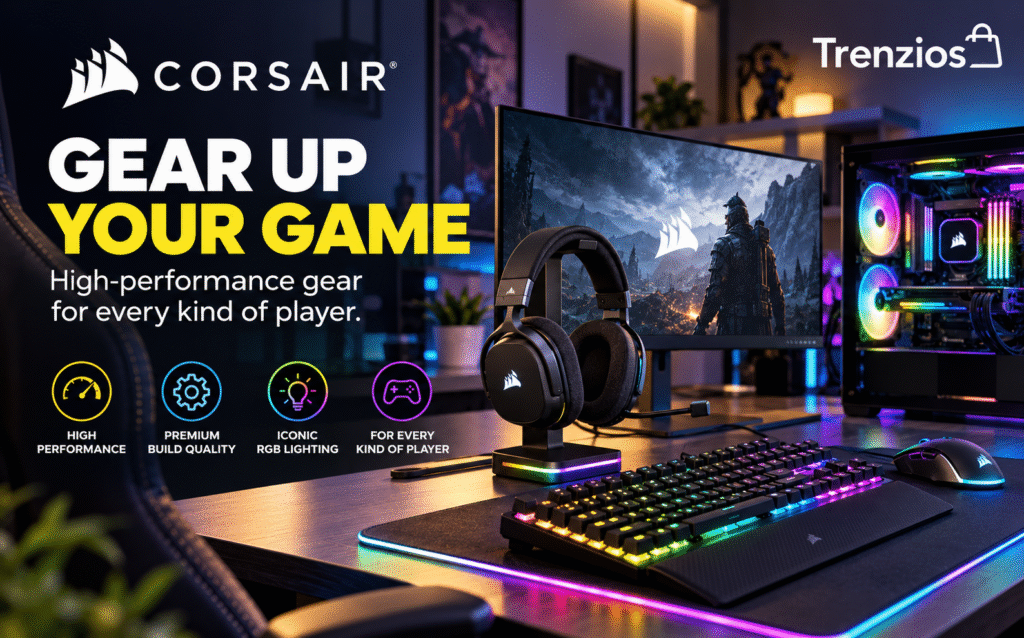 Corsair Gaming Setup_ Gear Up Your Game